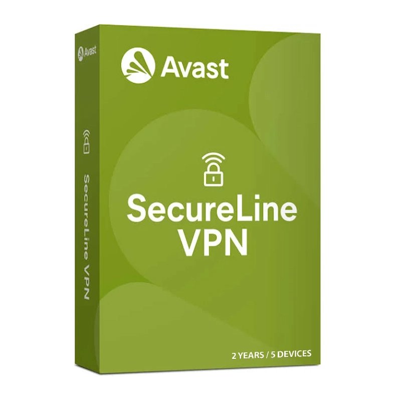 Avast SecureLine VPN 2 Years 5 Devices