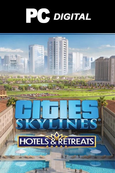 Cities Skylines Hotels & Retreats DLC PC STEAM