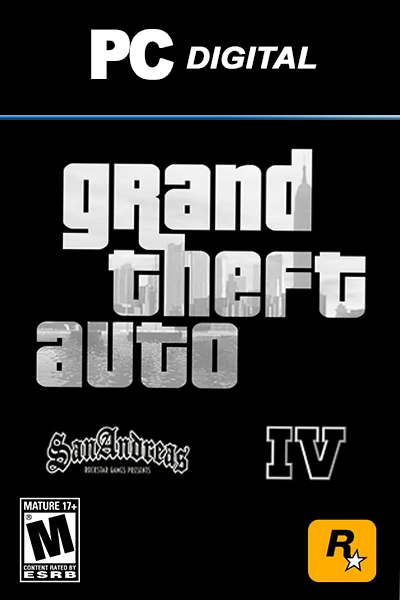 Grand Theft Auto IV + Grand Theft Auto San Andreas