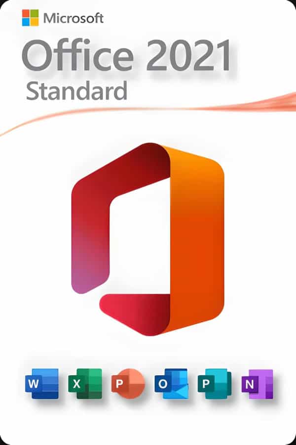 Microsoft Office 2021 Standard lisenssi 3 laitteelle