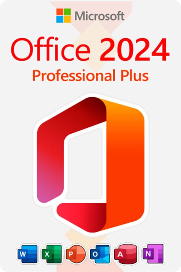 Microsoft Office 2024 Professional Plus lisenssi 3 laitteelle