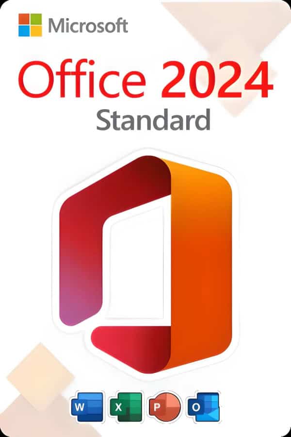 Microsoft Office 2024 Standard lisenssi 3 laitteelle