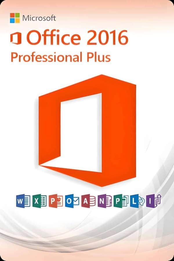 Microsoft Office 2016 Professional Plus lisenssi 3 laitteelle
