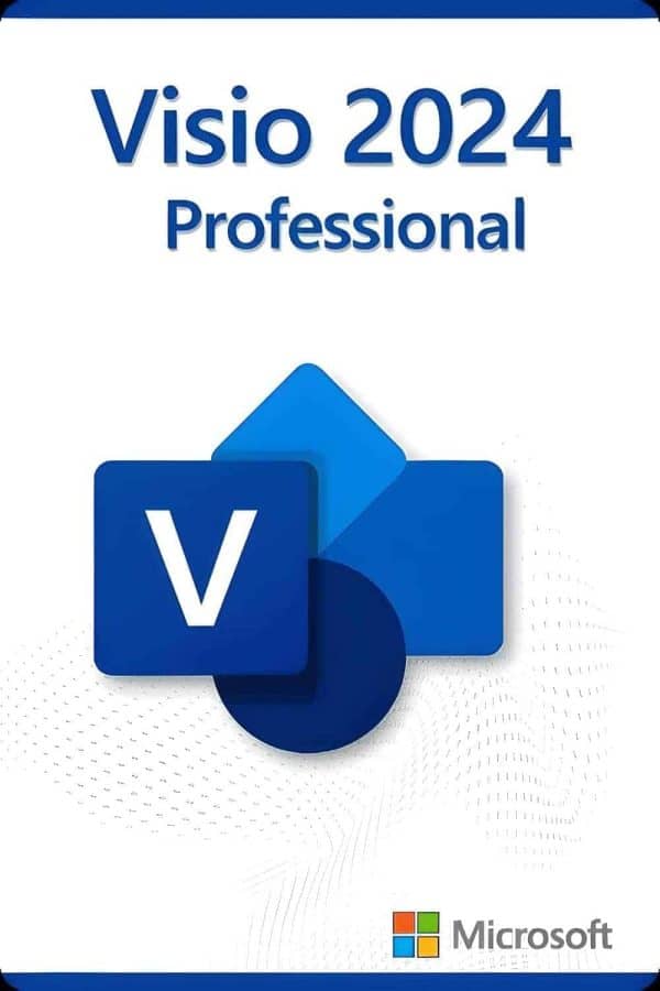Microsoft Visio 2024 Professional lisenssi 3 laitteelle